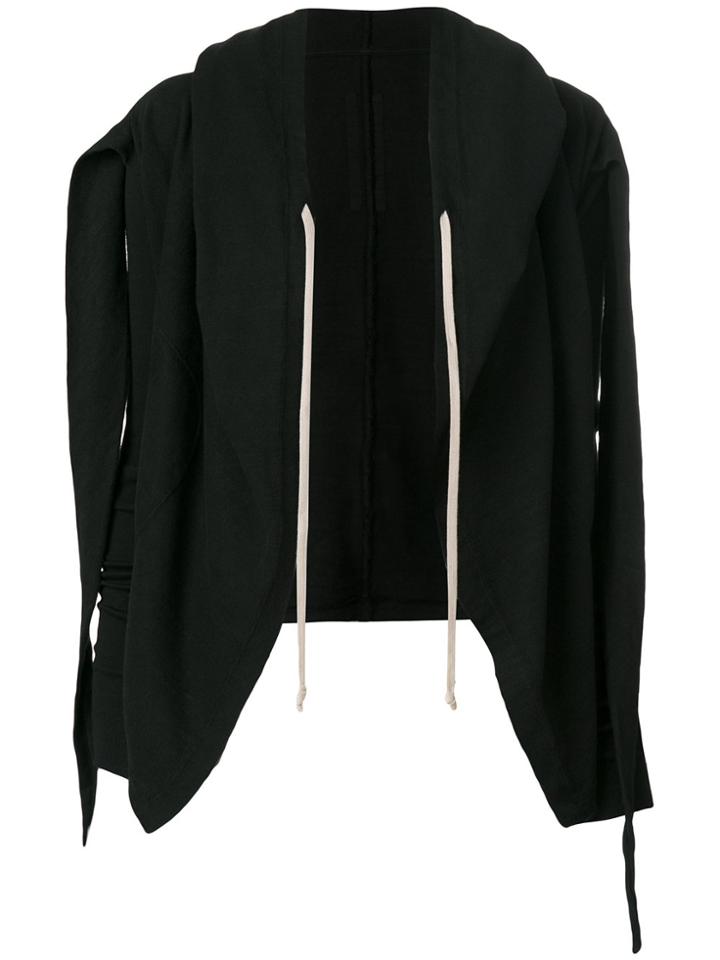 Rick Owens Drkshdw Pointed Hood Sweatshirt - Black