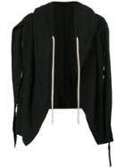 Rick Owens Drkshdw Pointed Hood Sweatshirt - Black