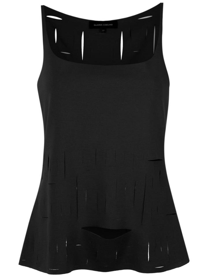 Gloria Coelho Thin Straps Top - Black
