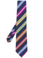 Etro Striped Tie - Blue