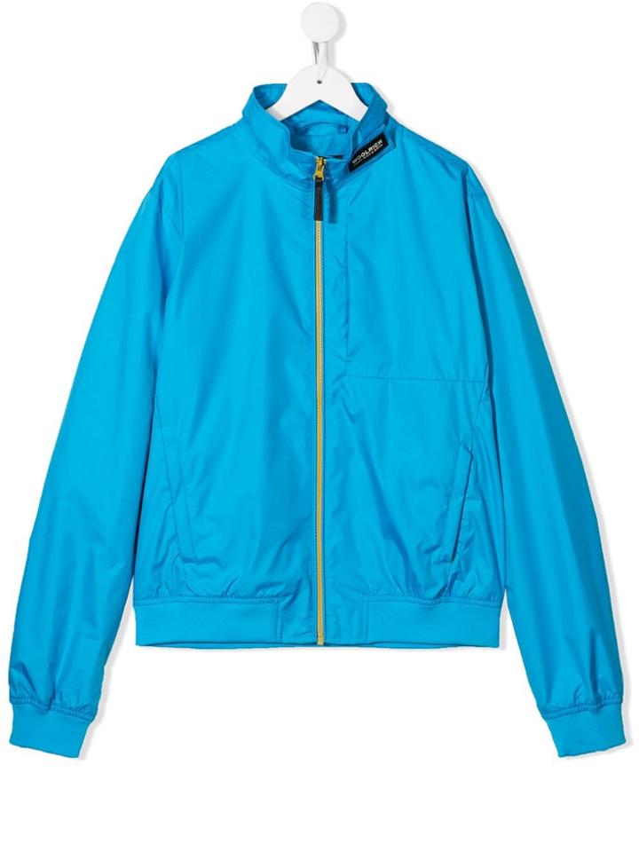 Woolrich Kids Teen Rain Jacket - Blue
