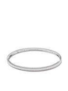 Boucheron Quatre Grosgrain Bangle White Gold - Wg