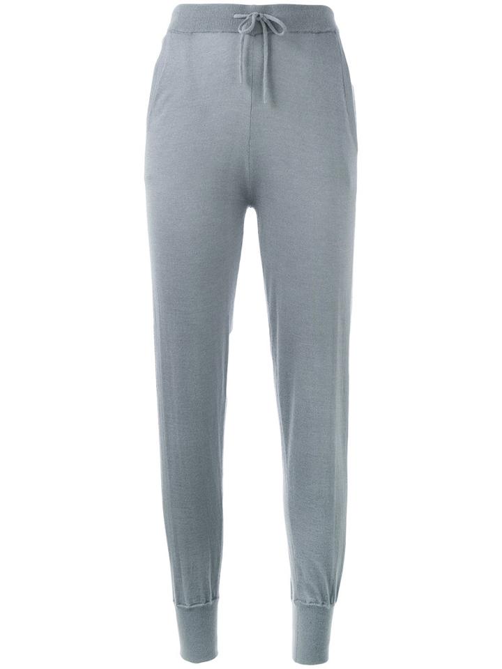 N.peal Relaxed Lounge Trousers, Women's, Size: Small, Grey, Cashmere