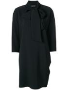 Gianluca Capannolo Pussy Bow Dress - Black