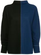 Robert Rodriguez Colour Blocked Jumper - Blue