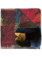 Pierre-louis Mascia 'fancy' Scarf, Women's, Yellow, Silk/rabbit Fur