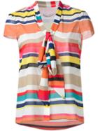 Alice+olivia 'betsey' Cap Sleeve Blouse
