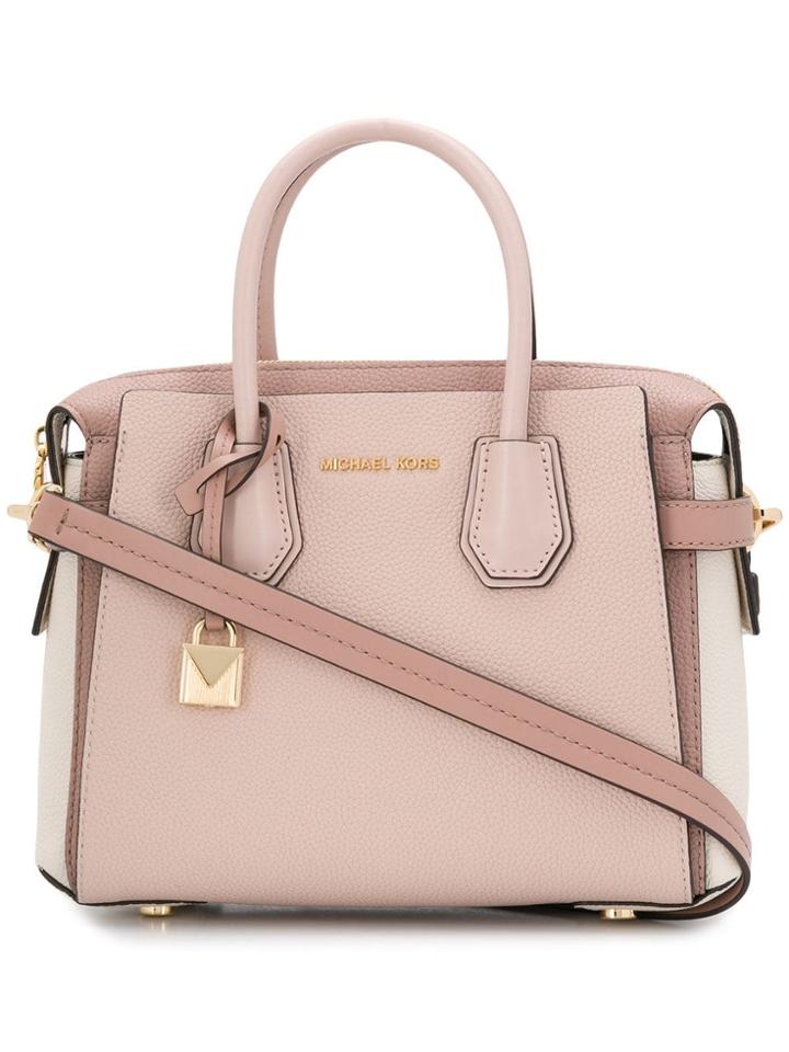 Michael Michael Kors Pastel Colour Blocking Mercer Tote - Pink
