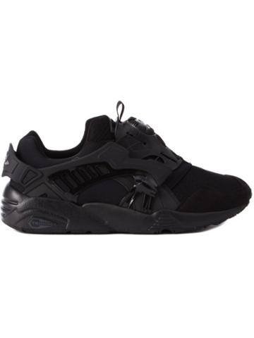 Puma Trinomic Disc Blaze Sneakers, Men's, Size: 26, Black, Rubber/artificial Leather