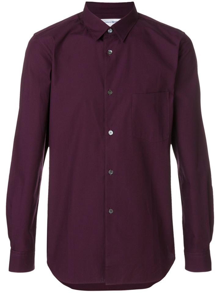 Comme Des Garçons Shirt Button Down Shirt - Red
