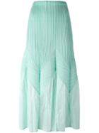 Issey Miyake Vintage Long A-line Pleated Skirt