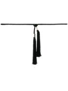 Gianluca Capannolo Tassel Belt - Black