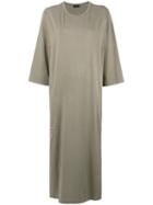 Joseph Sun Dyed Dress, Women's, Size: Medium, Grey, Cotton/spandex/elastane
