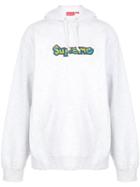 Supreme Gonz Logo Hooded Sweatshirt - Grey