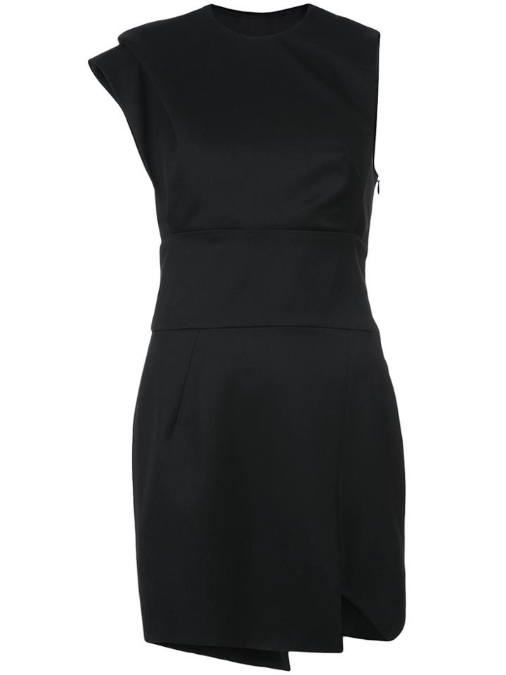 Alexandre Vauthier Asymmetric Mini Dress - Black