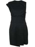 Alexandre Vauthier Asymmetric Mini Dress - Black