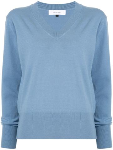 Le Ciel Bleu Knitted Top - Blue