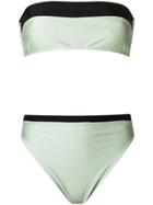 Adriana Degreas Strapless Bikini Set - Grey