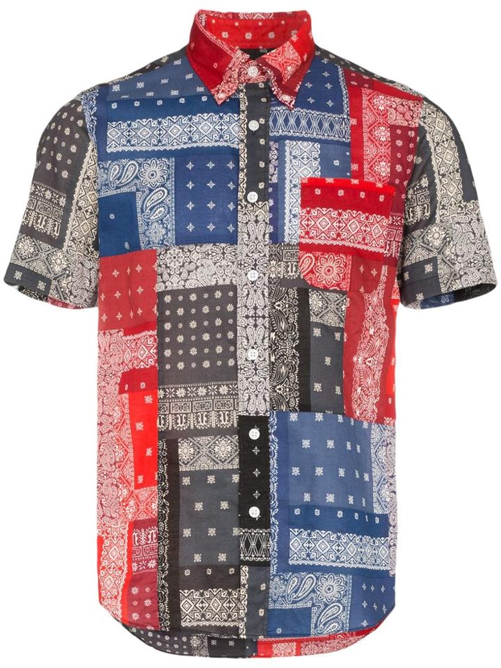 Sophnet. Bandana Patchwork Shirt - Multicoloured