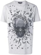 Alexander Mcqueen Shattered Skull T-shirt - Grey