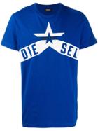 Diesel T-diego-a7 T-shirt - Blue