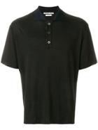 Common Wild Knitted Polo Shirt - Black