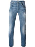 Dondup Conway Jeans, Men's, Size: 32, Blue, Cotton/spandex/elastane