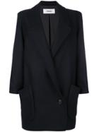 Chalayan Signature Station Pocket Coat - Blue