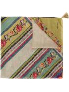 Etro Folk-print Scarf - Purple