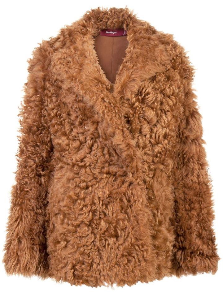 Sies Marjan Lamb's Wool Coat - Brown
