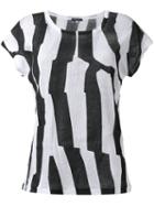 Printed T-shirt - Women - Cotton - 36, White, Cotton, Ann Demeulemeester