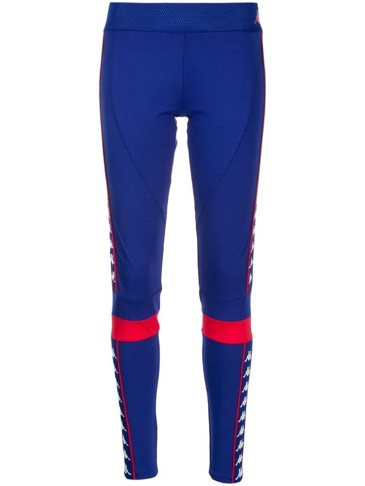 Kappa Logo Tape Leggings - Blue
