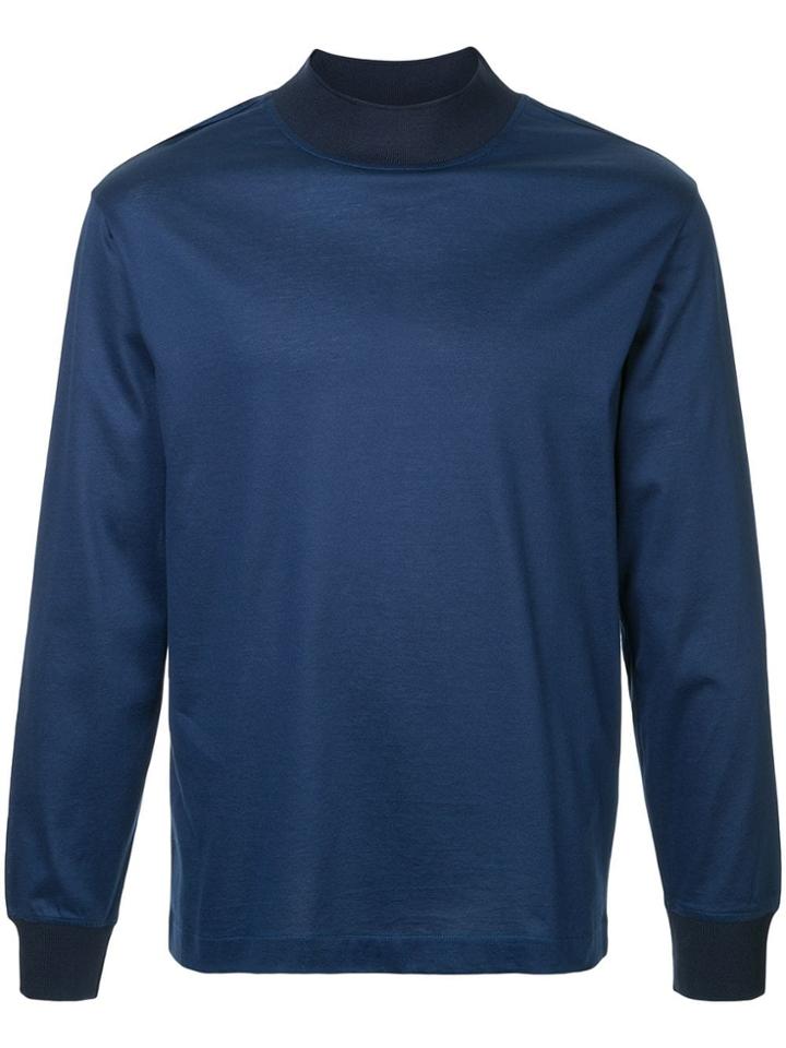 Cerruti 1881 Contrast Trim Sweatshirt - Black