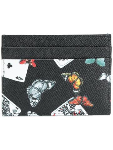 Dolce & Gabbana King Of Clubs Print Cardholder - Multicolour