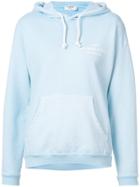 Frame Oversized Logo Hoodie - Blue