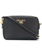 Prada Camera Leather Bag - F0002 Nero