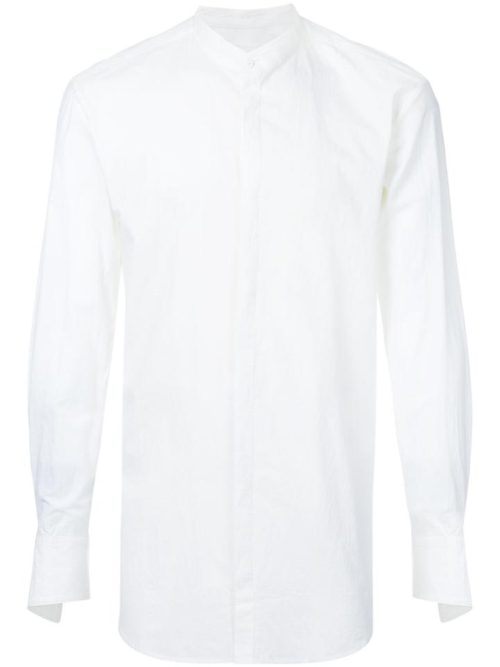 Strateas Carlucci - Stand Shirt - Men - Cotton - Xs, White, Cotton