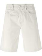 Diesel Cargo Shorts, Men's, Size: 30, White, Cotton