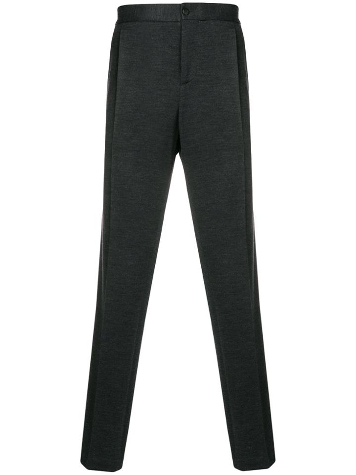 Salvatore Ferragamo Classic Tailored Trousers - Grey