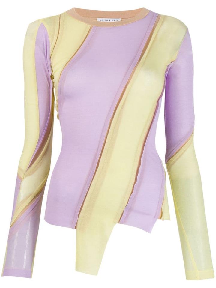 Rejina Pyo Reese Jersey Jumper - Purple