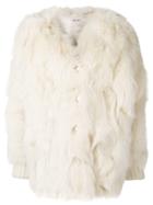 Miu Miu Short Coat - Nude & Neutrals