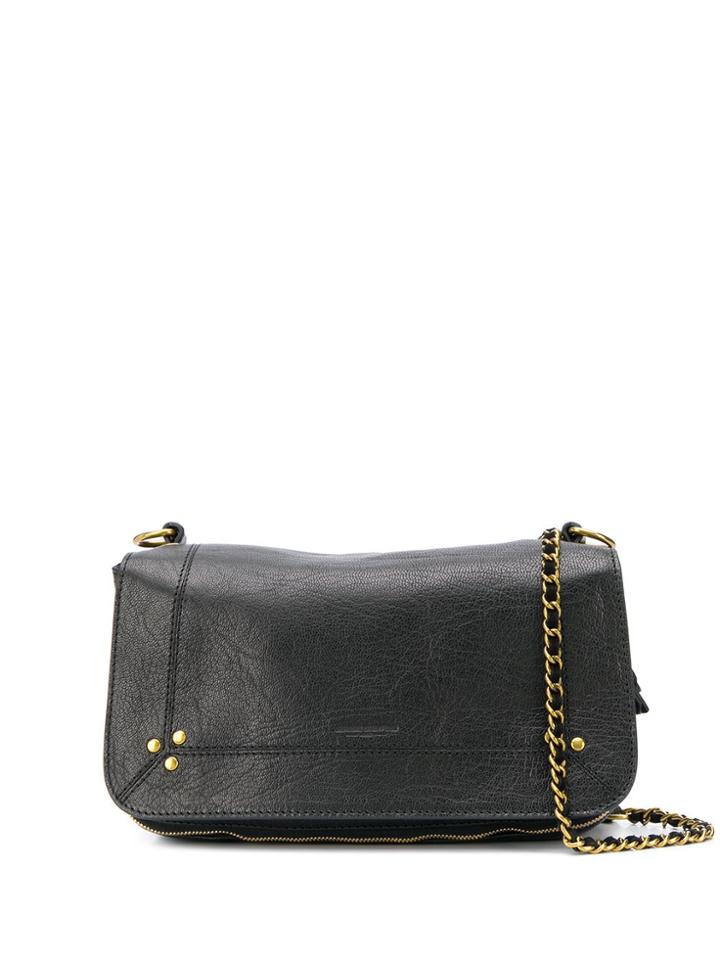 Jérôme Dreyfuss Bobi Stud-embellished Shoulder Bag - Black