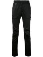 Roar Cargo Pocket Slim Fit Track Pants, Men's, Size: Iii, Black, Polyester