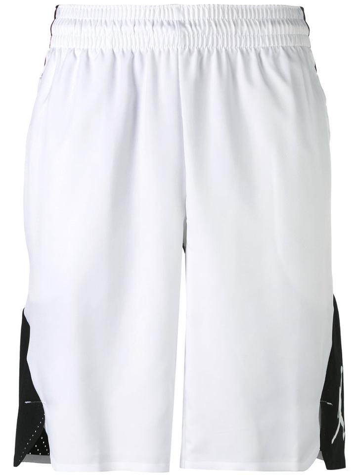 Nike - 'dri-fit' Track Shorts - Men - Polyester - S, White, Polyester