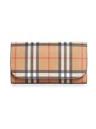 Burberry Vintage Check Continental Wallet And Pouch - Nude & Neutrals