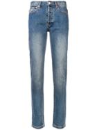 A.p.c. Stonewashed Skinny Jeans - Blue