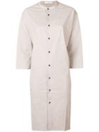 Knott Midi Shirt Dress - Neutrals