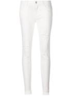 Dolce & Gabbana - Classic Skinny Jeans - Women - Cotton/spandex/elastane - 42, White, Cotton/spandex/elastane