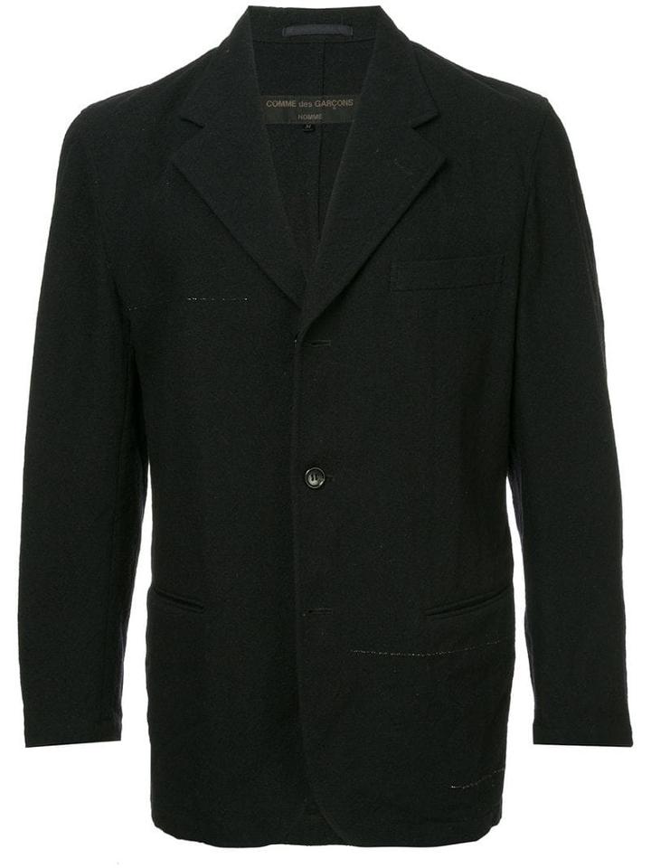 Comme Des Garçons Pre-owned Thread Detail Blazer - Blue