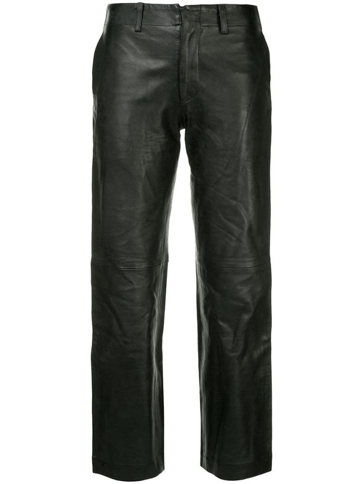 Junya Watanabe Comme Des Garçons Vintage Cropped Trousers - Black